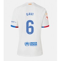 Barcelona Paez Gavi #6 Replica Away Shirt 2023-24 Short Sleeve